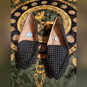 Ballet Flats Shoes Pointed. 8 1/2 wide. Foam comfort. Walking sole.